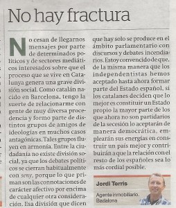 NO HAY FRACTURA SOCIAL