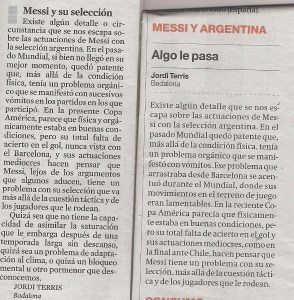 MESSI I LA SELECCIÓN ARGENTINA