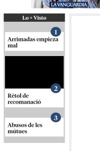 LO MÁS VISTO ARTICULO ARRIMADAS